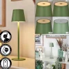 hofstein Allen Lampe de table d'extérieur, Lampe à poser LED Vert, 1 lumière* Lampes Modernes