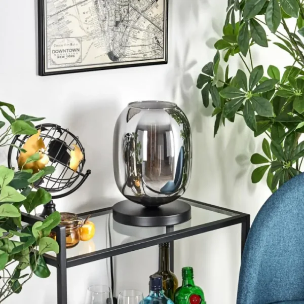 hofstein Apedo Lampe à poser Noir, 1 lumière* Lampes Modernes
