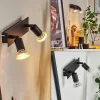 hofstein Applique murale Castillo Noir, 2 lumières* Lampes Modernes