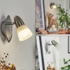 hofstein Applique murale Chapod Nickel mat, 1 lumière* Lampes En Verre