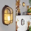 hofstein Applique murale Chaquire Brun, Rouille, 1 lumière* Lampes En Verre