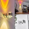 hofstein Applique murale Sapri Argenté, 1 lumière* Lampes En Verre