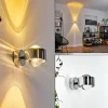 hofstein Applique murale Sapri Chrome, 1 lumière* Lampes En Verre