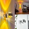 hofstein Applique murale Sapri Chrome, 1 lumière* Lampes En Verre