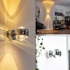 hofstein Applique murale Sapri Chrome, 1 lumière* Lampes En Verre