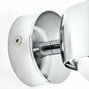 hofstein Applique murale Sapri Chrome, 1 lumière* Lampes En Verre