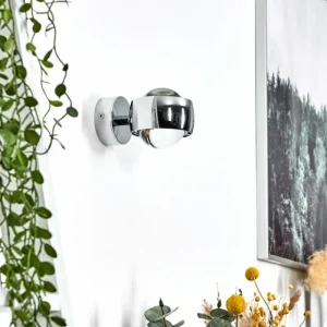 hofstein Applique murale Sapri Chrome, 1 lumière* Lampes En Verre