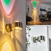 hofstein Applique murale Sapri Nickel mat, 1 lumière* Lampes En Verre