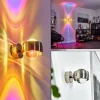 hofstein Applique murale Sapri Nickel mat, 1 lumière* Lampes En Verre