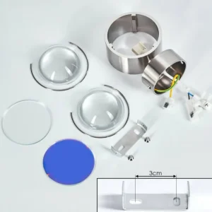 hofstein Applique murale Sapri Nickel mat, 1 lumière* Lampes En Verre