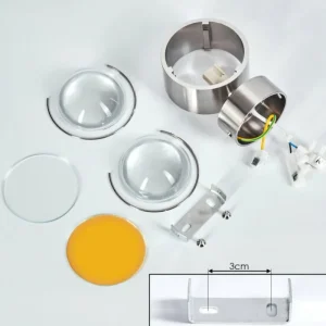 hofstein Applique murale Sapri Nickel mat, 1 lumière* Lampes En Verre