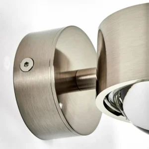 hofstein Applique murale Sapri Nickel mat, 1 lumière* Lampes En Verre