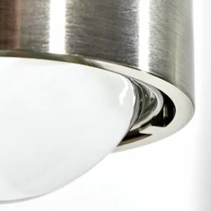 hofstein Applique murale Sapri Nickel mat, 1 lumière* Lampes En Verre