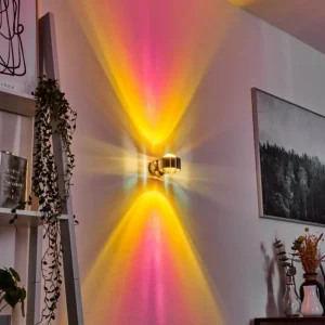 hofstein Applique murale Sapri Nickel mat, 1 lumière* Lampes En Verre