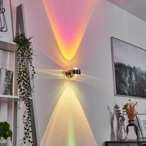hofstein Applique murale Sapri Nickel mat, 1 lumière* Lampes En Verre