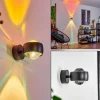 hofstein Applique murale Sapri Noir, 1 lumière* Lampes En Verre