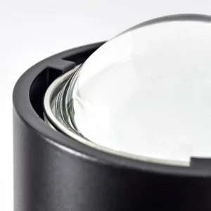 hofstein Applique murale Sapri Noir, 1 lumière* Lampes En Verre