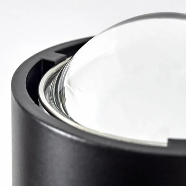 hofstein Applique murale Sapri Noir, 1 lumière* Lampes En Verre