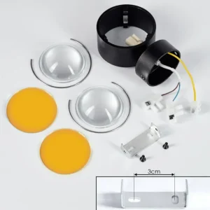 hofstein Applique murale Sapri Noir, 1 lumière* Lampes En Verre