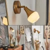 hofstein Applique murale Venizy Laiton, 1 lumière* Lampes En Verre