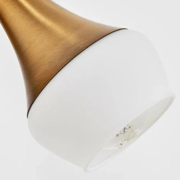 hofstein Applique murale Venizy Laiton, 1 lumière* Lampes En Verre