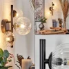 hofstein Applique murale - Verre 10 cm, 12 cm Chehalis Clair, 3 lumières* Lampes Modernes