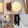 hofstein Applique murale - Verre 12 cm Chehalis Blanc, 1 lumière* Lampes Modernes