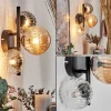 hofstein Applique murale - Verre 10 cm, 12 cm Chehalis Ambre, Clair, Fumé, 3 lumières* Lampes Modernes