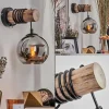 hofstein Applique murale - Verre 15 cm Koyoto Écru, Noir, 1 lumière* Lampes Modernes