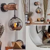 hofstein Applique murale - Verre 15 cm Koyoto Écru, Noir, 1 lumière* Lampes Modernes