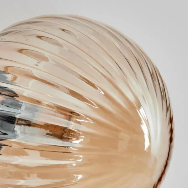 hofstein Applique murale - Verre 12 cm Chehalis Ambre, 1 lumière* Lampes Modernes