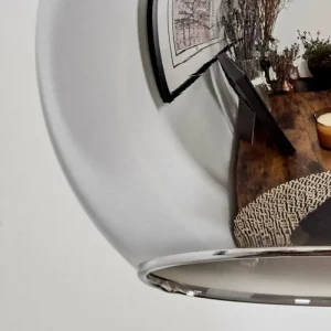 hofstein Applique murale - Verre 15 cm Koyoto Écru, Noir, 1 lumière* Lampes Modernes