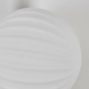 hofstein Applique murale - Verre 10 cm Chehalis Blanc, 3 lumières* Lampes Modernes