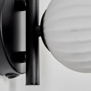 hofstein Applique murale - Verre 10 cm Chehalis Blanc, 1 lumière* Lampes Modernes