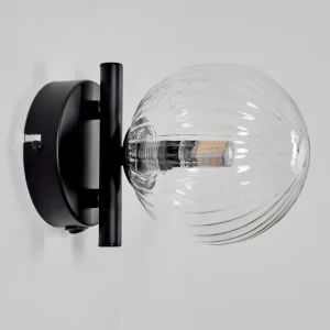 hofstein Applique murale - Verre 12 cm Chehalis Clair, 1 lumière* Lampes Modernes