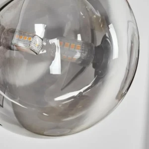 hofstein Applique murale - Verre Chehalis Ambre, Fumé, 3 lumières* Lampes Modernes
