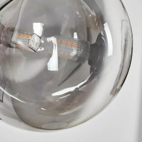 hofstein Applique murale - Verre Chehalis Ambre, Fumé, 3 lumières* Lampes Modernes