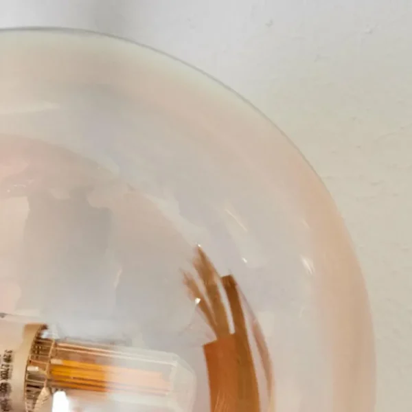 hofstein Applique murale - Verre Chehalis Ambre, 3 lumières* Lampes En Verre