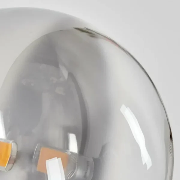 hofstein Applique murale - Verre Chehalis Clair, Fumé, 1 lumière* Lampes Modernes