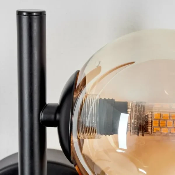 hofstein Applique murale - Verre Chehalis Ambre, Fumé, 3 lumières* Lampes Modernes
