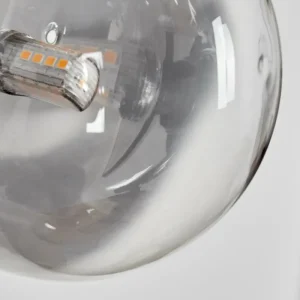 hofstein Applique murale - Verre Chehalis Ambre, Clair, Fumé, 3 lumières* Lampes Modernes