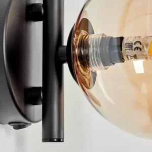 hofstein Applique murale - Verre Chehalis Ambre, 1 lumière* Lampes En Verre