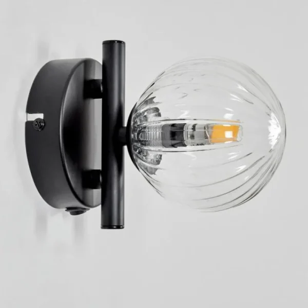 hofstein Applique murale - Verre Chehalis Clair, 1 lumière* Lampes Modernes