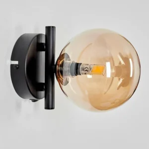 hofstein Applique murale - Verre Chehalis Ambre, 1 lumière* Lampes En Verre