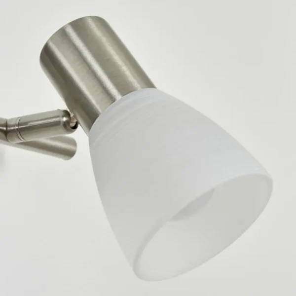 hofstein Applique murale Villaseca LED Nickel mat, 2 lumières* Lampes En Verre