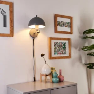 hofstein Applique murale Alikata Noir, 1 lumière* Lampes Modernes