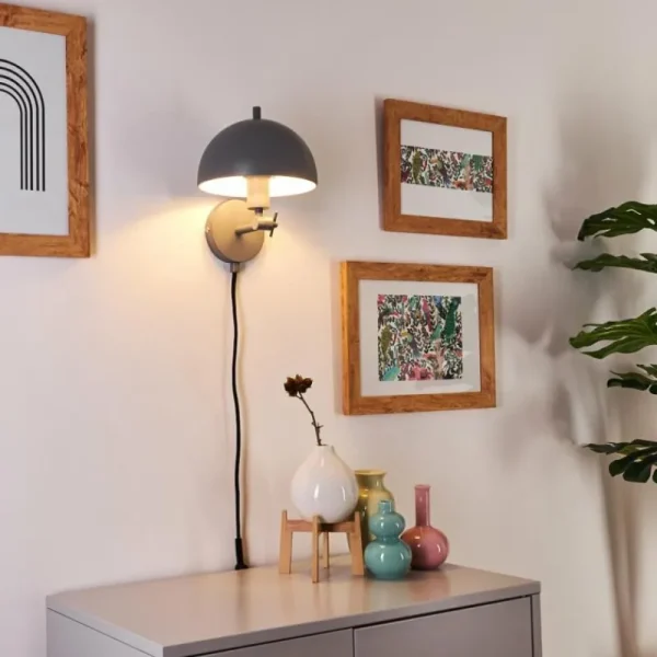 hofstein Applique murale Alikata Noir, 1 lumière* Lampes Modernes