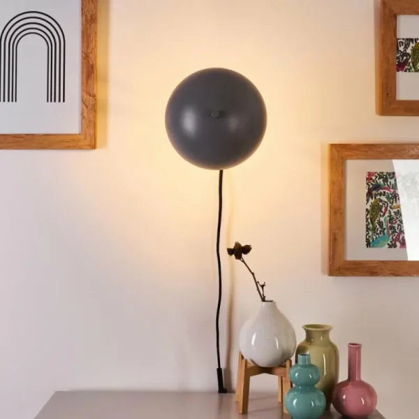 hofstein Applique murale Alikata Noir, 1 lumière* Lampes Modernes