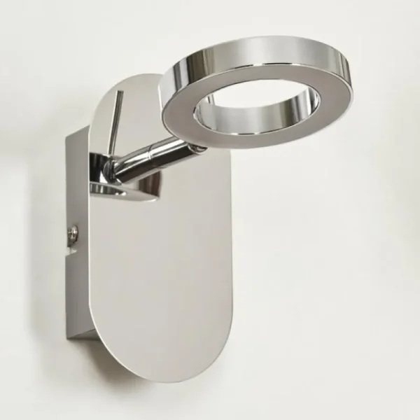 hofstein Applique murale Altamahaw LED Argenté, 1 lumière* Lampes Modernes
