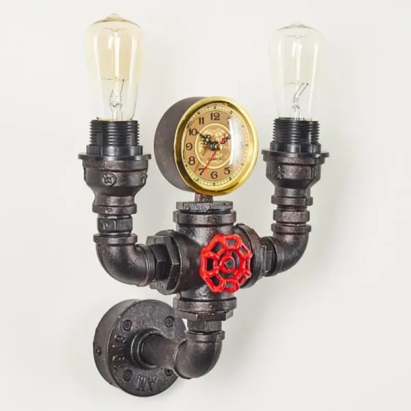 hofstein Applique murale Amal Noir, 2 lumières* Lampes Modernes